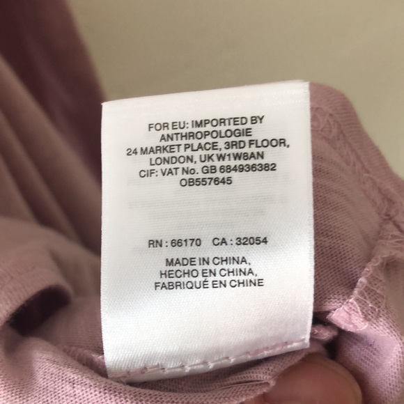 NEW Anthropologie Meadow Rue✨Lace Line Off-the-Shoulder Lilac Top - Picture 8 of 9